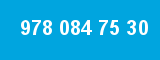 978 084 75 30
